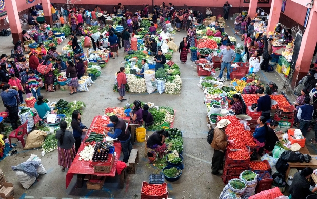 Chichicastenango vegetable market